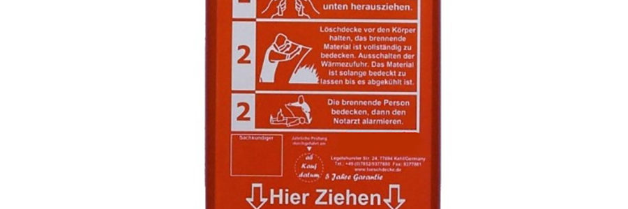 feuer Löschdecke