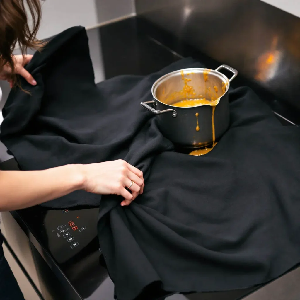 Kochen auf Induktionsherd