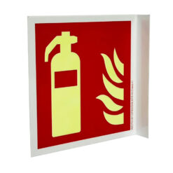 Fahnenschild Brandschutzzeichen Feuerlöscher
