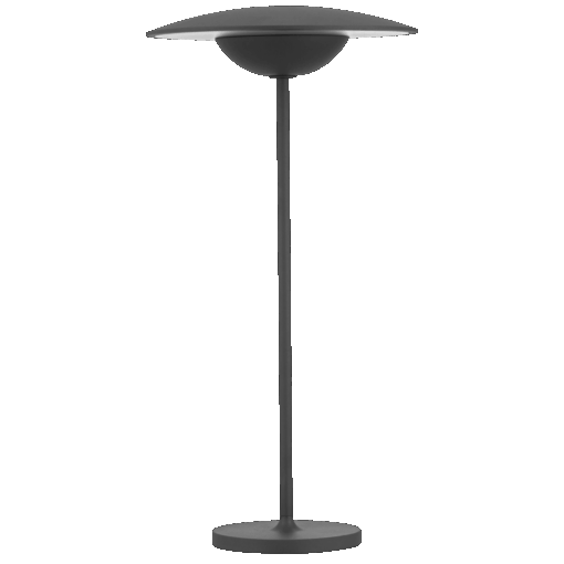 LED AKKU Tischleuchte Tower 200lm dimmbar IP54 anthrazit