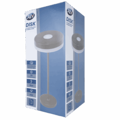 Alternative view of LED AKKU Tischleuchte Disk 200lm dimmbar IP54 anthrazit Kabellose Lampe