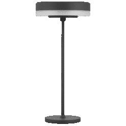 LED AKKU Tischleuchte Disk 200lm dimmbar IP54 anthrazit Kabellose Lampe