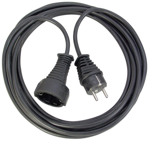 Qualitäts-Kunststoff-Verlängerungskabel mit Schutzkontakt-Stecker (für den Innenbereich mit 3m Kabel) (KE02)