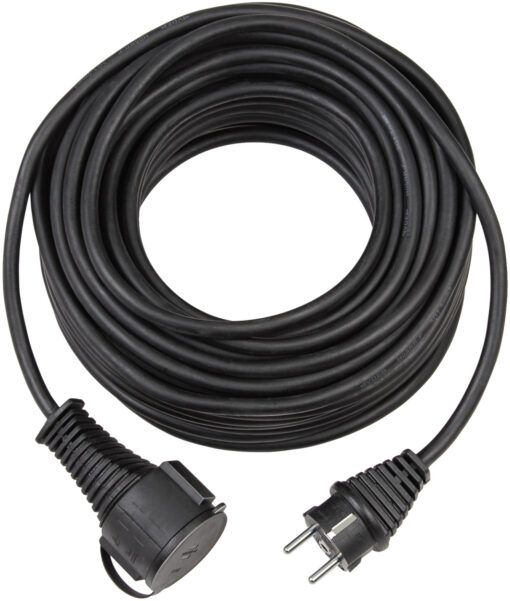 Qualitäts-Gummi-Verlängerungskabel 5m (IP44, Kabel für außen) (KE03)