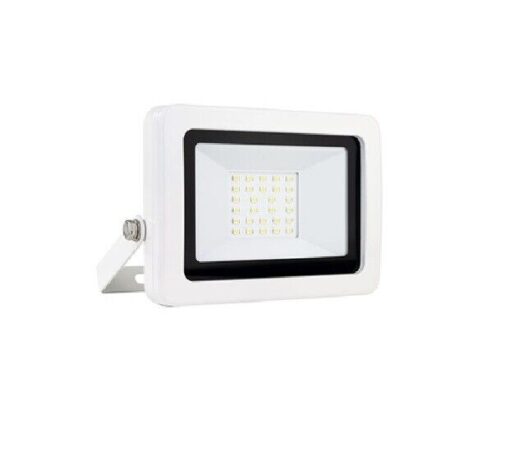 LED STRAHLER / AUSSENLEUCHTE FLARE 20 W, WEISS