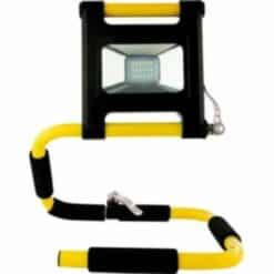 LED Akku-Arbeitsstrahler mit flexiblem Ständer 18 W gelb-schwarz
