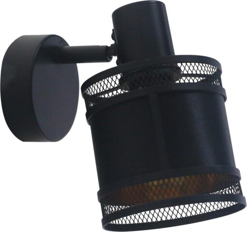 Wand- & Deckenl.Metall-Stoff1f