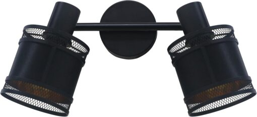 Wand- & Deckenl.Metall-Stoff2f