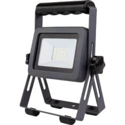 LED Arbeitsleuchte /-Strahler FLARE 10 W auf Ständer, silber anthrazit