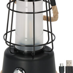 Brennenstuhl LED Akku Campinglampe CAL 1 (350 lm, IP44, bis zu 75h Leuchtdauer, stufenlos dimmbar, Farbtemperatur einstellbar, wiederaufladbare USB Outdoor Lampe)