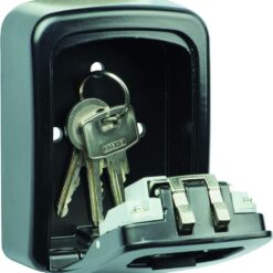 Alternative view of Burg-Wächter Schlüsseltresor mit 4-stelligem Zahlencode , Key Safe 40 SB, Schwarz, Außen: 146x105x54mm (HxBxT)