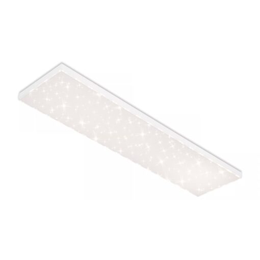 Moderne LED Deckenlampe Weiß von CASAYA – Dimmbar & Flach | Inkl. Warmweißem LED-Leuchtmittel – Bild 2