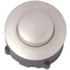 Heidemann 70094 Pulsante del campanello 1x nichelato 24 V/1 A