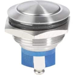 Heidemann 70523 Bouton de sonnette simple en acier inoxydable 48 V/2 A