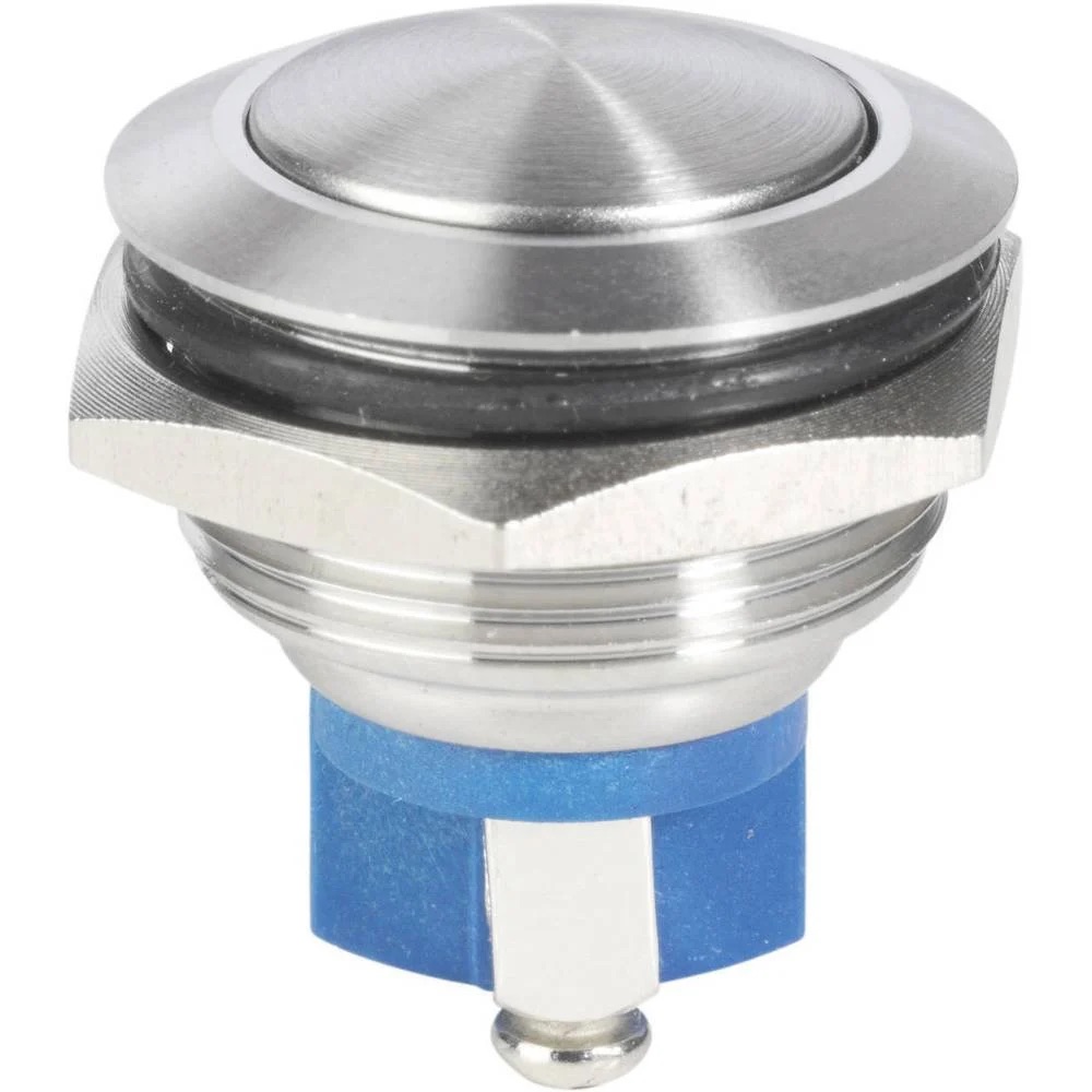 Heidemann 70523 Klingeltaster 1fach Edelstahl 48 V/2 A