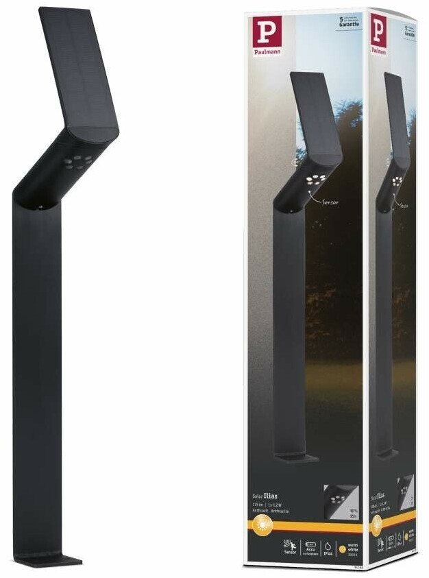 Paulmann 94262 Outdoor Solar Pollerleuch – Bild 3