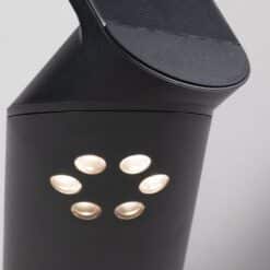 Alternative view of Paulmann No. 94260 Outdoor Solar Wall Light Ilias with Motion Sensor Anthracite