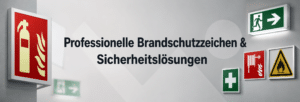 Brandschutzschilder