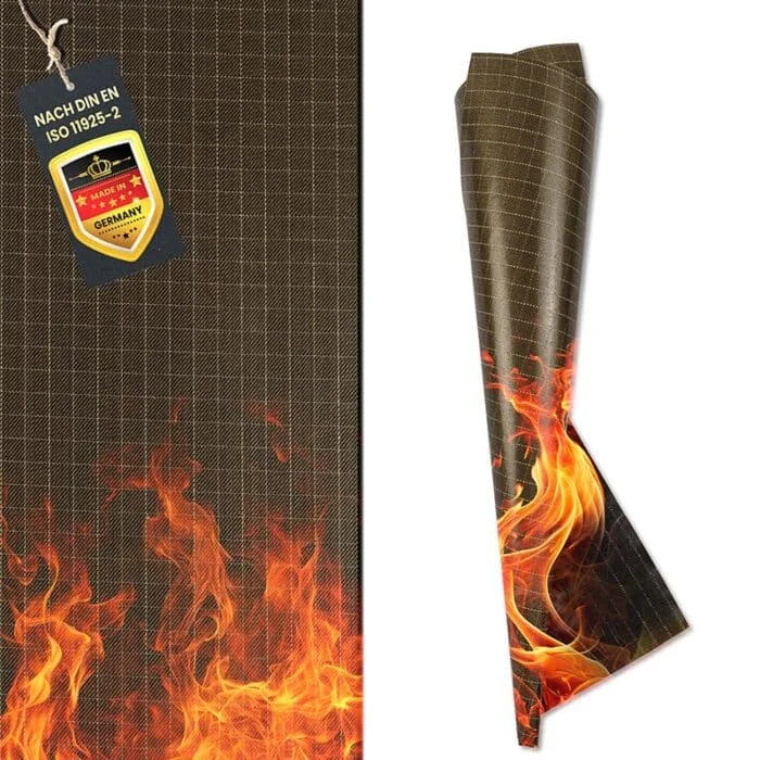 Feuerfeste Unterlagen Outdoor Variante