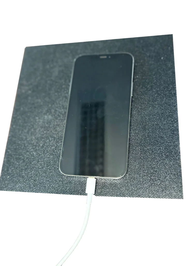 Feurfeste Handy Unterlage